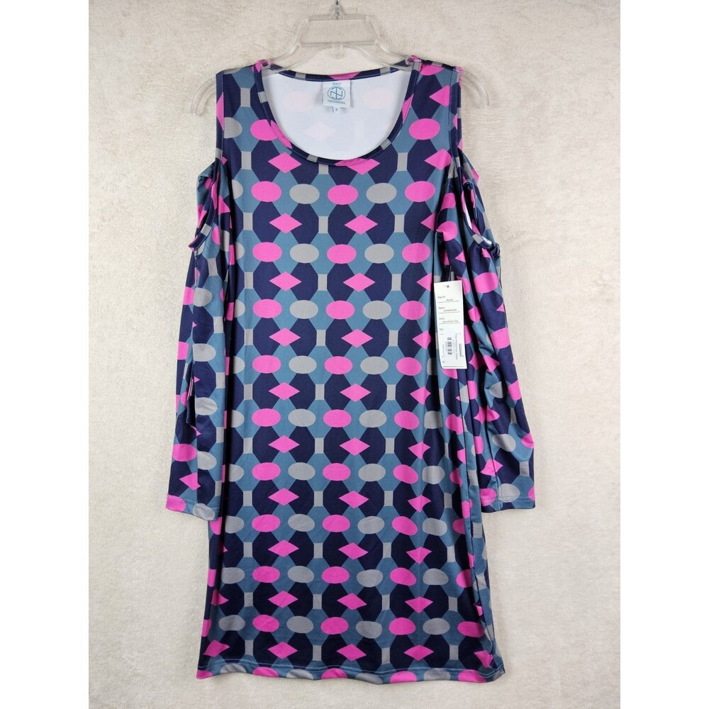 Tracy Negoshian Women's Cold Shoulder Long Sleeve Dress Size S